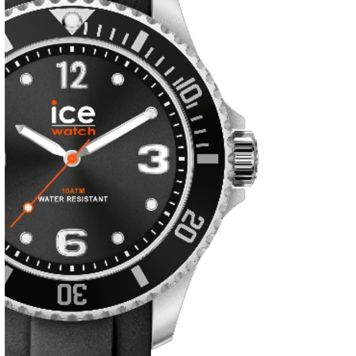 Relógio masculino Ice Prateado (Ø 35 mm)
